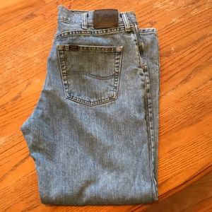 LEE Relaxed fit men’s jeans. 34x29 light blue.
